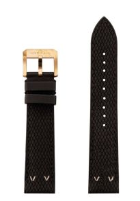 20BPR.18Z Norqain Freedom 60 Perlon Black Rubber Strap 20mm 20BPR.18Z