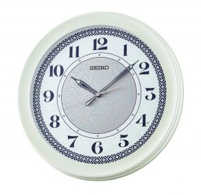 QXA859W Seiko Wall Clock Quiet Sweep Second Hand QXA859W