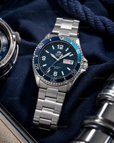 RA-AA0818L Orient Mens Blue Steel Sapphire Automatic Diver 41mm