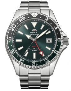 RA-BC0002E Orient Mens Steel Green Automatic Sapphire Diver 42mm