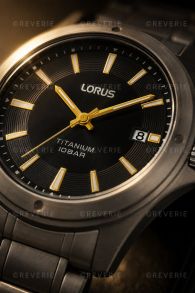RG867CX9 Lorus Mens Titanium Watch 37mm