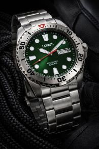 RL475BX9 Lorus Forest Green Automatic 44mm