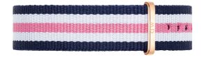 ADW00200034 Wristband Daniel Wellington Nato Southampton Rose Lady 18mm 0706DW