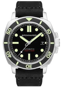 SP-5088-01 Spinnaker Hull Diver Tuxedo Black 300m Automatic SP-5088-01