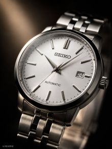 SRPH85K1 Seiko Mens Classic Automatic Silver Steel 41mm