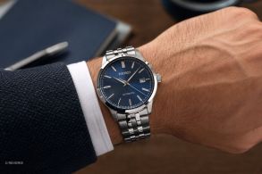 SRPH87K1 Seiko Mens Classic Automatic Blue Steel 41mm
