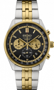 SSB430P1 Seiko Mens Two-Tone Sports Chronograph 41mm