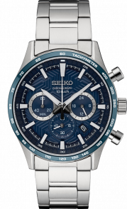 SSB445P1 Seiko Sports Blue Chronograph
