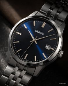 SUR399P1 Seiko Mens Classic Blue Steel 40mm