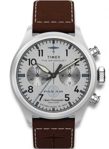 TW2Y38700 Timex Pan Am Waterbury Ace Chronograph TW2Y38700