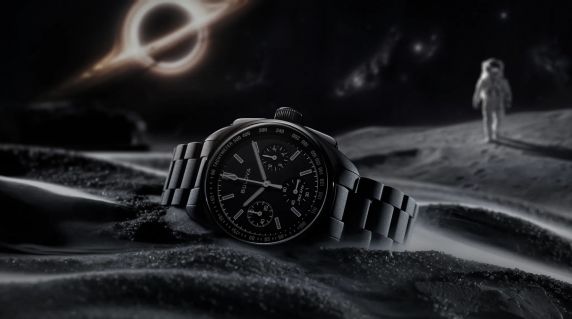 Bulova Lunar Pilot Black Hole Sapphire