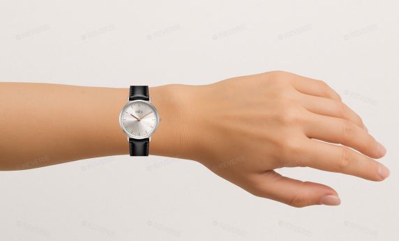 Inex Ladies Silver Rose 30mm