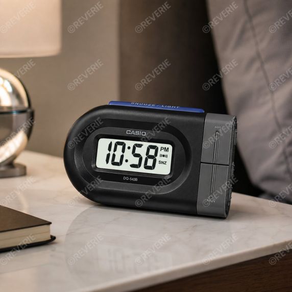 Casio Lightweight Alarm Clock 96x37mm