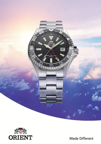 Orient Mens Automatic Diver Steel Sapphire 42mm