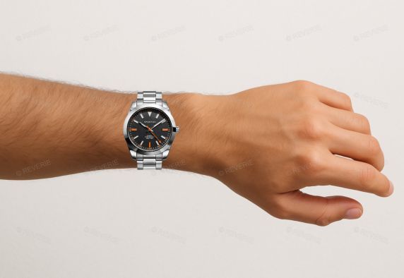 Spartos Astrape Black Steel 39mm